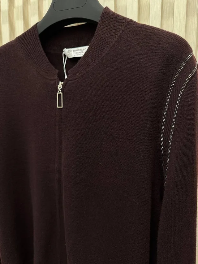 Кофта на молнии Brunello Cucinelli