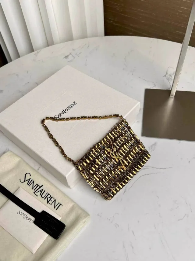 Сумка Ysl Минаудиер 12 см