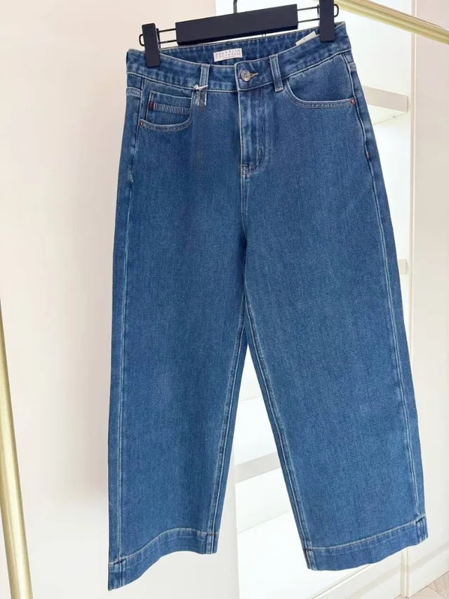 Джинсы Кюлоты Brunello Cucinelli