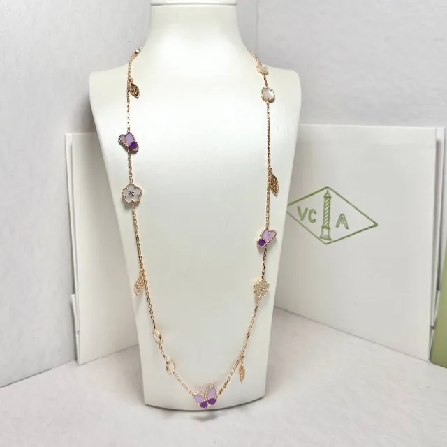 Ожерелье Van Cleef & Arpels Lucky Alhambra