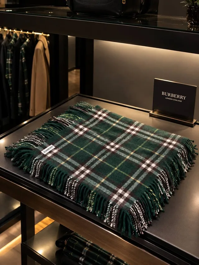 Роскошный палантин от Burberry