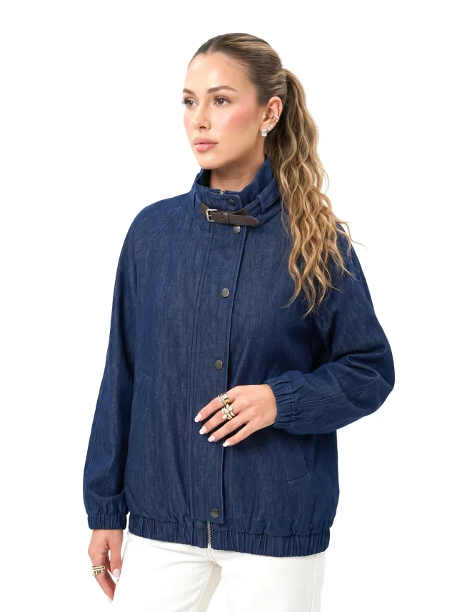 Бомбер джинсовый Brunello Cucinelli