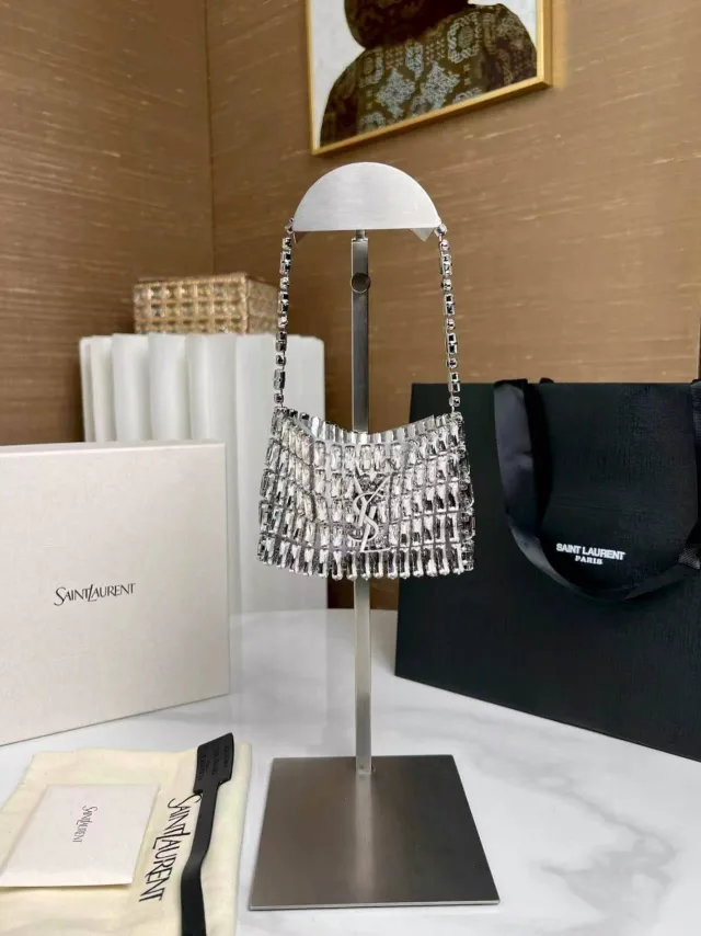 Сумка Ysl Минаудиер 12 см