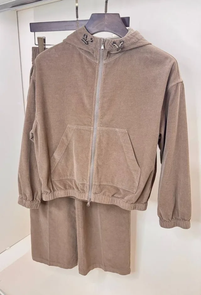 Костюм велюровый Brunello Cucinelli