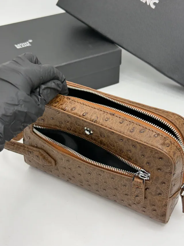 Mont Blanc из кожи страуса