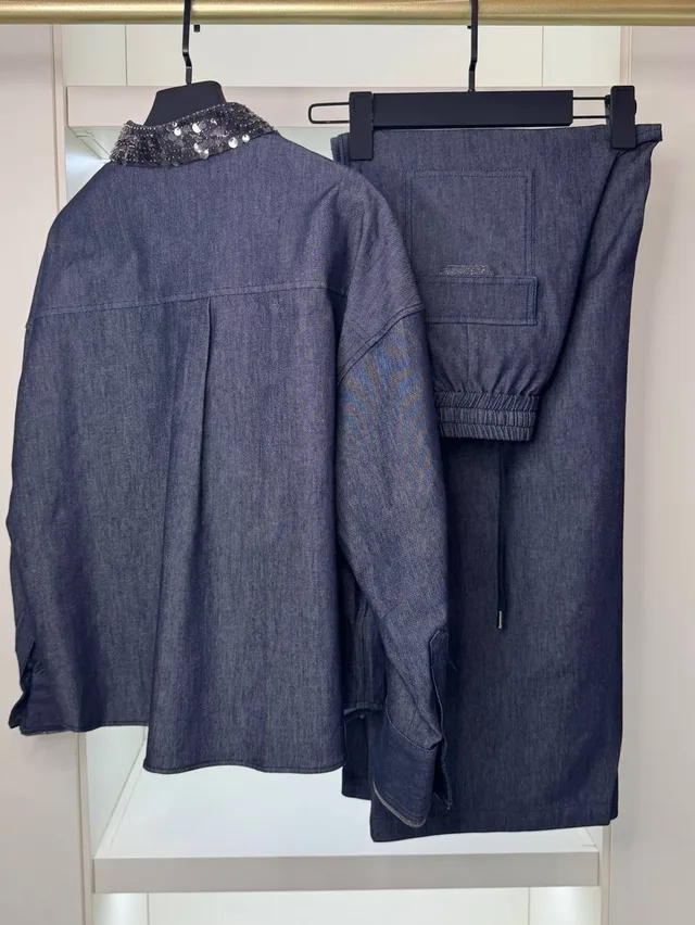 Костюм джинсовый Brunello Cucinelli