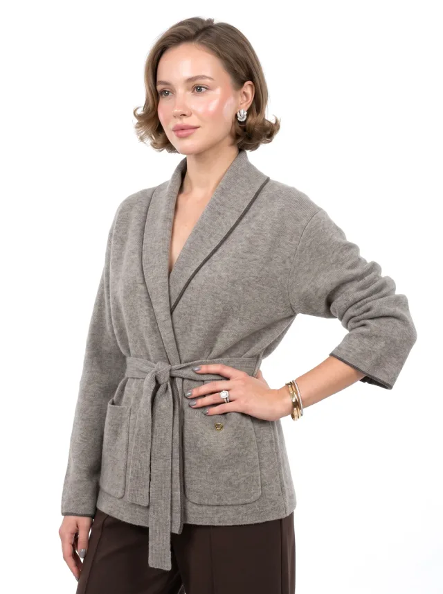 Кардиган с поясом Loro Piana