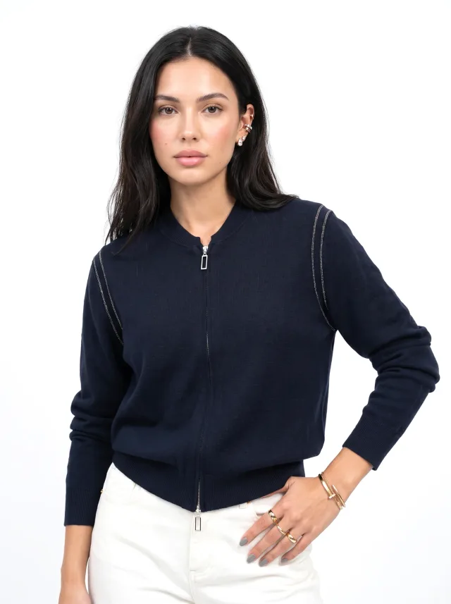 Кофта на молнии Brunello Cucinelli