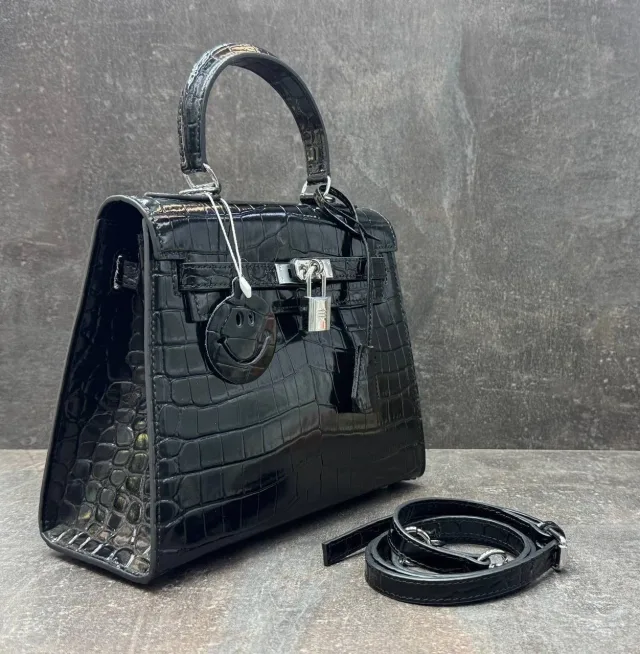 Сумка Hermes 25cm Серебро