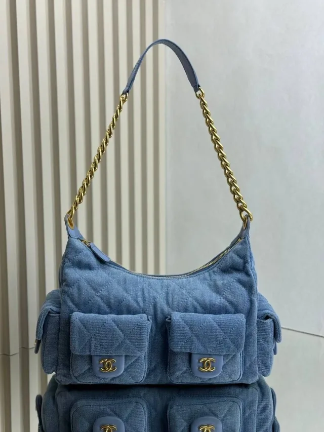 Сумка Chanel из джинсы